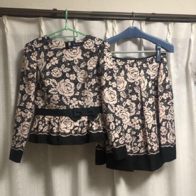 エムズグレイシー 薔薇柄ブラウス スカート < ブランド  エムズグレイシー 薔薇柄ブラウス スカート  < ブランドの