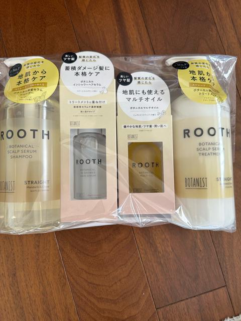 BOTANIST (ボタニスト) ROOTH ルース 【ストレート】 シャンプー トリートメント ヘアオイル ヘアセラム < インテリア/ライフ  BOTANIST (ボタニスト) ROOTH ルース 【ストレート】 シャンプー トリートメント ヘアオイル ヘアセラム < インテリア/ライフの