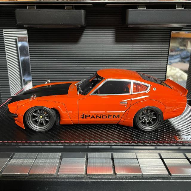 激レア!新品 イグニッションモデル 1/18 PANDEM S30 Z オレンジ < ホビー  激レア!新品 イグニッションモデル 1/18 PANDEM S30 Z オレンジ < ホビーの