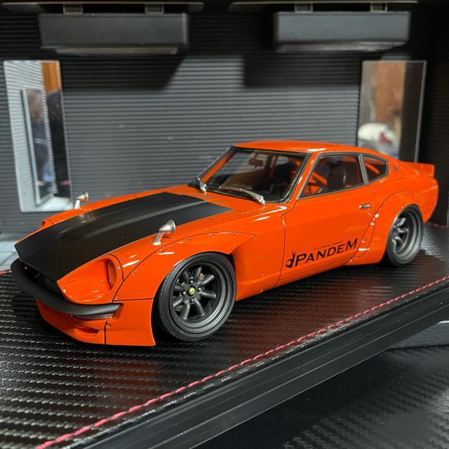 激レア!新品 イグニッションモデル 1/18 PANDEM S30 Z オレンジ < ホビー  激レア!新品 イグニッションモデル 1/18 PANDEM S30 Z オレンジ < ホビーの