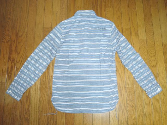 新品 FUCT SSDD ボーダーシャツ S 青×白 長袖シャツ ファクト < 男性ファッション 新品 FUCT SSDD ボーダーシャツ S 青×白 長袖シャツ ファクト < 男性ファッションの