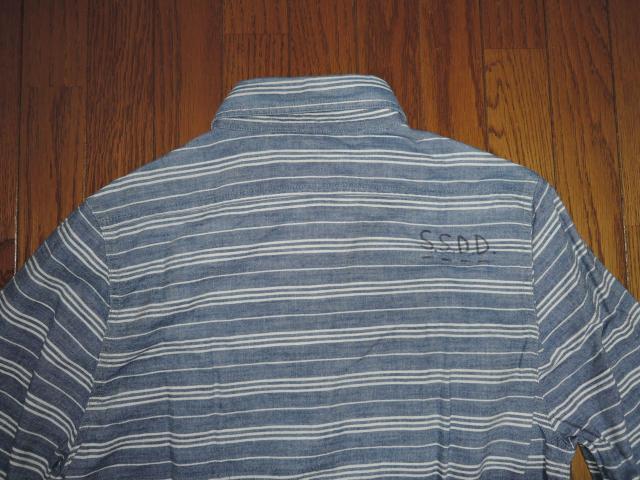 新品 FUCT SSDD ボーダーシャツ S 青×白 長袖シャツ ファクト < 男性ファッション 新品 FUCT SSDD ボーダーシャツ S 青×白 長袖シャツ ファクト < 男性ファッションの