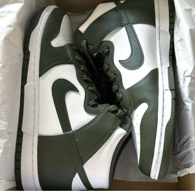 NIKE DUNK HI RETRO Championship KHAKI 28cm iCL _N nC J[L US10  uh 
