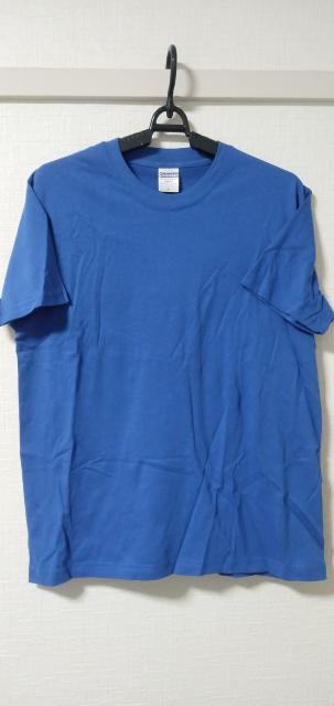 無地の青色Mサイズ半袖テーシャツ1枚 < 男性ファッション 無地の青色Mサイズ半袖テーシャツ1枚 < 男性ファッションの