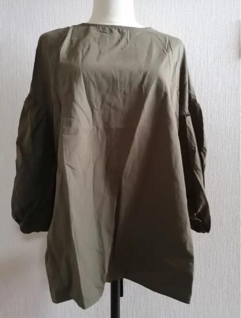 後ろリボン バルーンスリーブ チュニックブラウス レディース ゆったり 体型カバー 長袖 上品 ナチュラル 春 秋 冬 トップス < 女性ファッション  後ろリボン バルーンスリーブ チュニックブラウス レディース ゆったり 体型カバー 長袖 上品 ナチュラル 春 秋 冬 トップス < 女性ファッションの