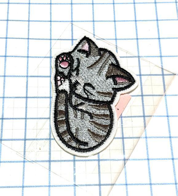 246 猫ちゃんのワッペン 1枚 アップリケ 手芸材料 アイロンパッチ ねこ ネコ < ペット/手芸/園芸 246 猫ちゃんのワッペン 1枚 アップリケ 手芸材料 アイロンパッチ ねこ ネコ < ペット/手芸/園芸の