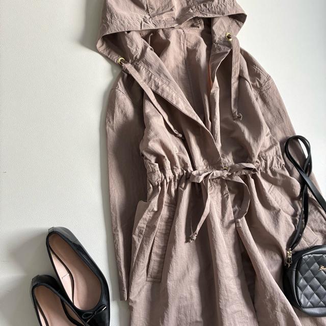 ◆美品◆イノウェーブ◆シアーロングマウンテンパーカー◆モカブラウン◆大きめ◆M < 女性ファッション ◆美品◆イノウェーブ◆シアーロングマウンテンパーカー◆モカブラウン◆大きめ◆M < 女性ファッションの