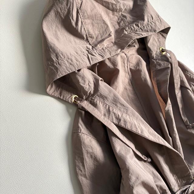 ◆美品◆イノウェーブ◆シアーロングマウンテンパーカー◆モカブラウン◆大きめ◆M < 女性ファッション ◆美品◆イノウェーブ◆シアーロングマウンテンパーカー◆モカブラウン◆大きめ◆M < 女性ファッションの
