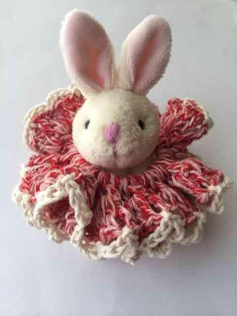 ハンドメイド ボリューム シュシュ コットン レッド ガーリー 赤 < 女性ファッション  ハンドメイド ボリューム シュシュ コットン レッド ガーリー 赤  < 女性ファッションの