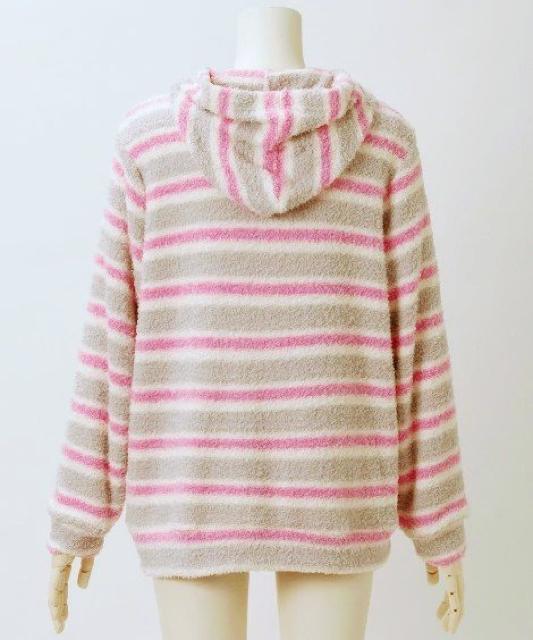 Lサイズ!暖かぬくぬく!ふわふわ感!モールニット!パーカー!ルームウェア!新品タグ付 < 女性ファッション  Lサイズ!暖かぬくぬく!ふわふわ感!モールニット!パーカー!ルームウェア!新品タグ付 < 女性ファッションの