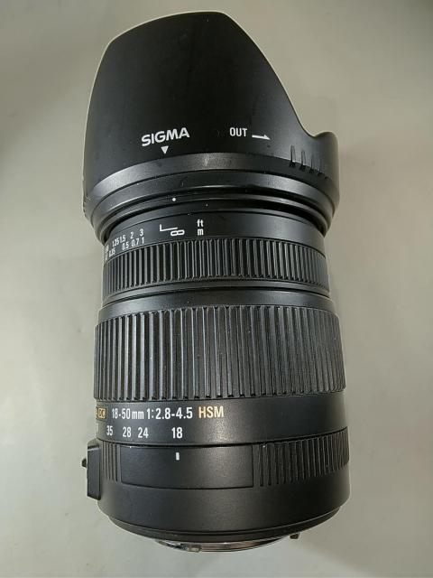 SIGMA 18-50mm 1:2.8-4.5 VO} SA }Eg t[ht   Ɠd/AV 