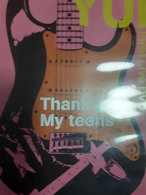 YUIFirstLiveDVD「Thank you My teens」送料無料。 < タレントグッズ  YUIFirstLiveDVD「Thank you My teens」送料無料。  < タレントグッズの