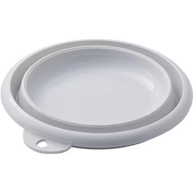 伊勢藤 ISETO おりたためる手おけと湯おけのセット マグネット付 I-638 I-637 グレー < インテリア/ライフ  伊勢藤 ISETO おりたためる手おけと湯おけのセット マグネット付 I-638 I-637 グレー < インテリア/ライフの