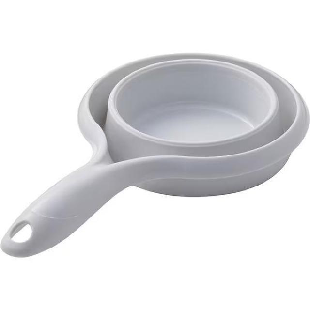 伊勢藤 ISETO おりたためる手おけと湯おけのセット マグネット付 I-638 I-637 グレー < インテリア/ライフ  伊勢藤 ISETO おりたためる手おけと湯おけのセット マグネット付 I-638 I-637 グレー < インテリア/ライフの