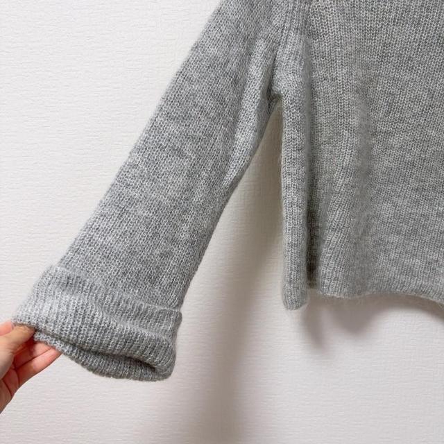 ◆Mila Owen/ミラオーウェン◆畦ニットプルオーバー★グレーF*秋コーデ*美品♪ < ブランド  ◆Mila Owen/ミラオーウェン◆畦ニットプルオーバー★グレーF*秋コーデ*美品♪ < ブランドの