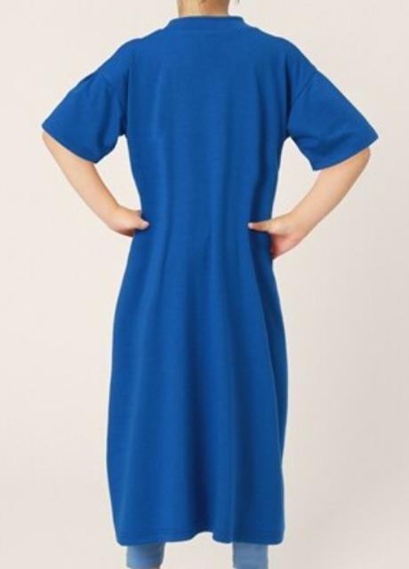 150★ビックシルエット半袖ロングワンピース★新品★送料無料 < キッズ/ベビー  150★ビックシルエット半袖ロングワンピース★新品★送料無料 < キッズ/ベビーの