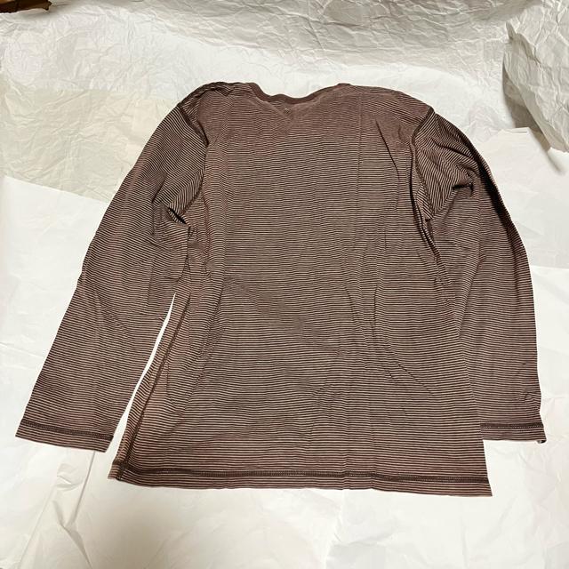 【EDDIE BAUER / エディーバウアー】 ストライプ 長袖Tシャツ M < ブランド  【EDDIE BAUER / エディーバウアー】 ストライプ 長袖Tシャツ M < ブランドの