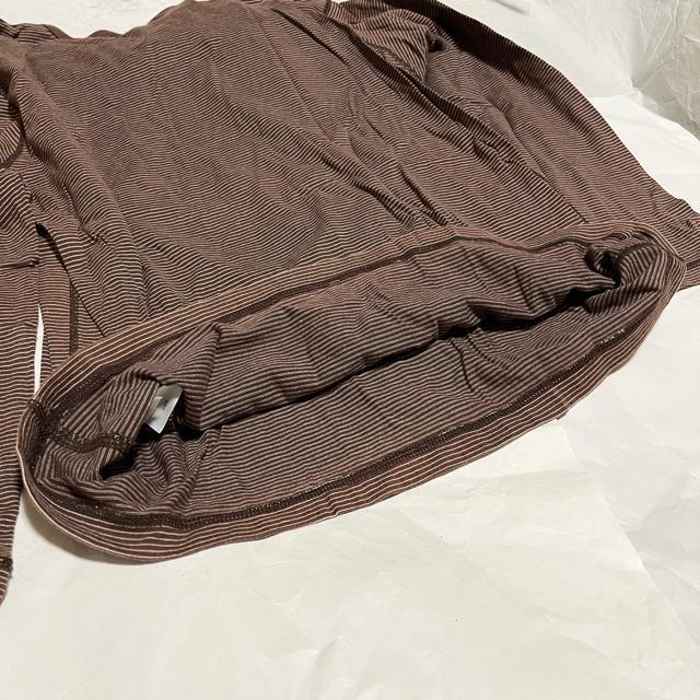 【EDDIE BAUER / エディーバウアー】 ストライプ 長袖Tシャツ M < ブランド  【EDDIE BAUER / エディーバウアー】 ストライプ 長袖Tシャツ M < ブランドの