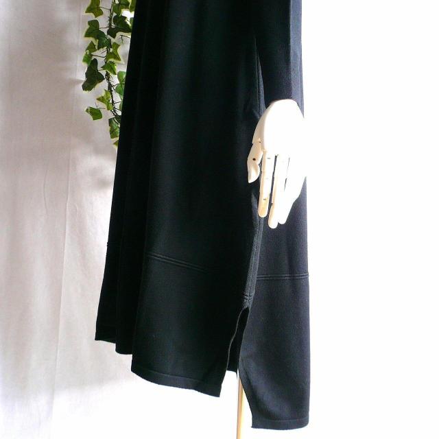 新品 9388 ML センタータック ニット ワンピース 秋 冬 黒 ゆったりタートルネック コクーン 上質 上品 < 女性ファッション 新品 9388 ML センタータック ニット ワンピース 秋 冬 黒 ゆったりタートルネック コクーン 上質 上品 < 女性ファッションの