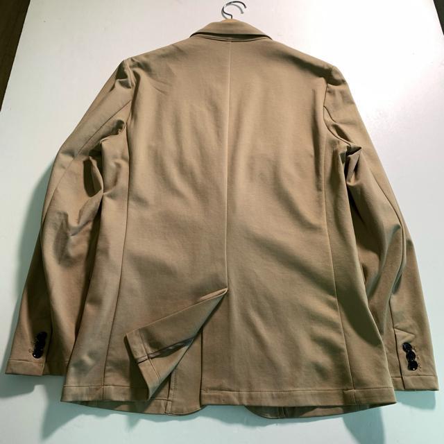 ナノユニバース ダメリーノ ストレッチ テーラードジャケット アンコン ベージュ Mサイズ < 男性ファッション ナノユニバース ダメリーノ ストレッチ テーラードジャケット アンコン ベージュ Mサイズ < 男性ファッションの