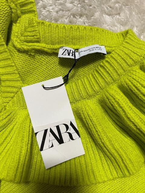 新品タグ付きZARA★鮮やかゆったりフリルニット < ブランド 新品タグ付きZARA★鮮やかゆったりフリルニット < ブランドの