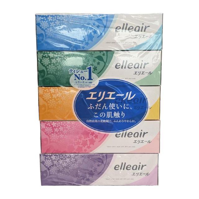 エリエール ティシュー(180組*5コ入*12コセット) エリエール ティシュー(180組*5コ入*12コセット)