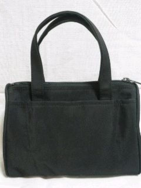 ●ちょっとしたお出かけに…★シンプル*ナチュラル*トートバッグ<ブラック> < 女性ファッション  ●ちょっとしたお出かけに…★シンプル*ナチュラル*トートバッグ<ブラック> < 女性ファッションの