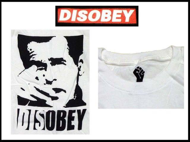 disobey streetウェア T−シャツ NS-67 【白-L】 < 男性ファッション  disobey streetウェア T−シャツ NS-67 【白-L】 < 男性ファッションの