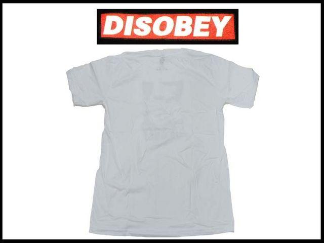 disobey streetウェア T−シャツ NS-67 【白-L】 < 男性ファッション  disobey streetウェア T−シャツ NS-67 【白-L】 < 男性ファッションの