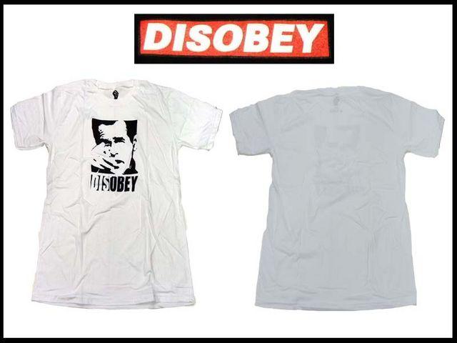 disobey streetウェア T−シャツ NS-67 【白-L】 < 男性ファッション  disobey streetウェア T−シャツ NS-67 【白-L】 < 男性ファッションの