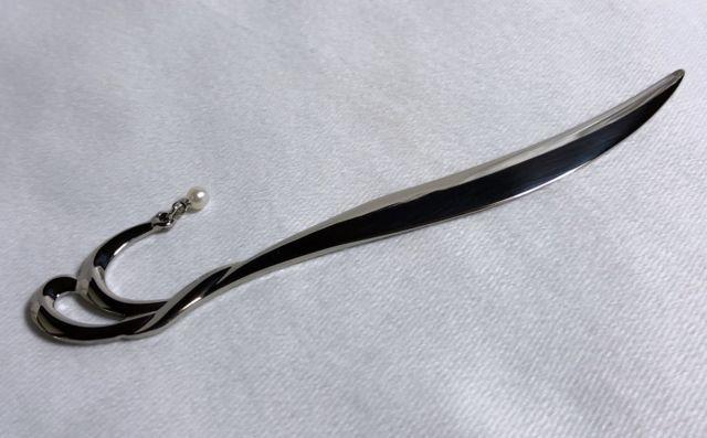 正規美 激レア MIKIMOTO ミキモト フリンジパール装飾ペーパーナイフ シルバー 真珠 < ブランド  正規美 激レア MIKIMOTO ミキモト フリンジパール装飾ペーパーナイフ シルバー 真珠  < ブランドの