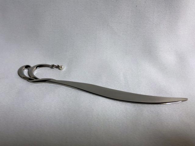 正規美 激レア MIKIMOTO ミキモト フリンジパール装飾ペーパーナイフ シルバー 真珠 < ブランド  正規美 激レア MIKIMOTO ミキモト フリンジパール装飾ペーパーナイフ シルバー 真珠 < ブランドの