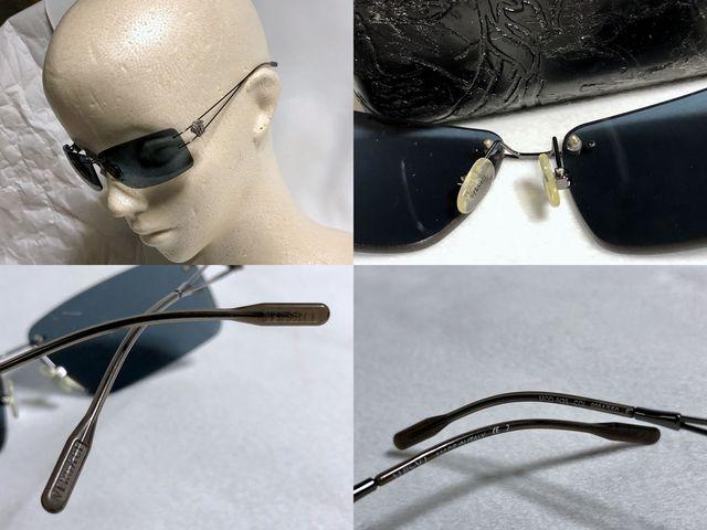 正規美レア VERSACEヴェルサーチ ヴィンテージ メデューサロゴ メタルサングラス黒 ブラックメタリックフレーム 軽量 付属有 < ブランド  正規美レア VERSACEヴェルサーチ ヴィンテージ メデューサロゴ メタルサングラス黒 ブラックメタリックフレーム 軽量 付属有 < ブランドの