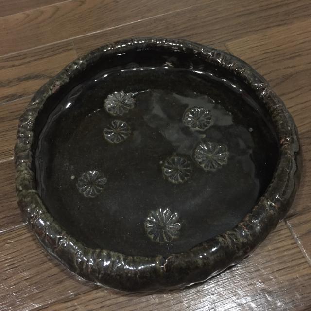 厚手 重みのあるプレート 灰皿 < インテリア/ライフ  厚手 重みのあるプレート 灰皿  < インテリア/ライフの