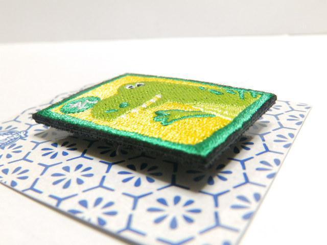 【ディズニーストア購入】2021年♪トイストーリー レックス 刺繍 ピンバッジ ワッペンピン < アニメ/コミック/キャラクター 【ディズニーストア購入】2021年♪トイストーリー レックス 刺繍 ピンバッジ ワッペンピン < アニメ/コミック/キャラクターの