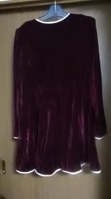 新品*大きいサイズ*ベロアワンピース < 女性ファッション  新品*大きいサイズ*ベロアワンピース < 女性ファッションの