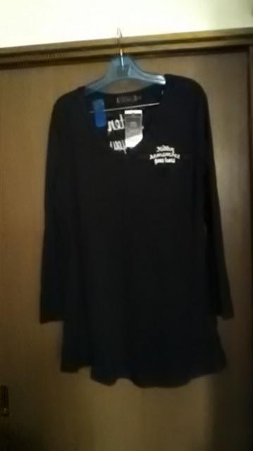 19*新品*ミニワンピース?ロンT? < 女性ファッション  19*新品*ミニワンピース?ロンT? < 女性ファッションの