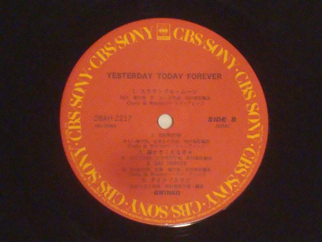 Yesterday Today Forever / GWINKO VN /V[ѕtLP  CD/DVD/rfI 