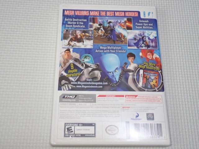 Wii★MEGAMAIND MEGA TEAM UNITE 海外版 北米版★箱付・ソフト付 < ゲーム本体/ソフト  Wii★MEGAMAIND MEGA TEAM UNITE 海外版 北米版★箱付・ソフト付 < ゲーム本体/ソフトの