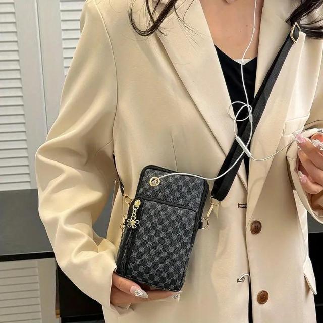超お買い得890円★ミニ クロスボディ PUスマホバッグ  リストレット 調整可能ストラップ タッセル 茶 < 女性ファッション  超お買い得890円★ミニ クロスボディ PUスマホバッグ  リストレット 調整可能ストラップ タッセル 茶 < 女性ファッションの