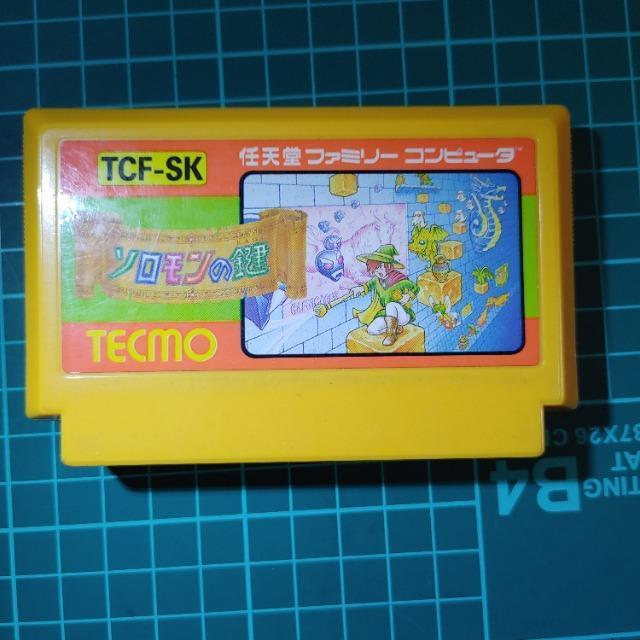 FC TECMO ソロモンの鍵 TCF-SK カセットのみ 中古品 < ゲーム本体/ソフト FC TECMO ソロモンの鍵 TCF-SK カセットのみ 中古品 < ゲーム本体/ソフトの