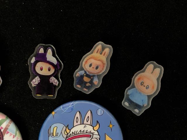 �y���J���z�������L���� �ʃo�b�W&�X�e�b�J�[ 10�_�Z�b�g �܂Ƃߔ��� labubu ���u�u�@�u���[�` �s�� �� ��������� 