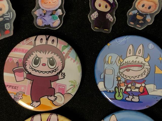 �y���J���z�������L���� �ʃo�b�W&�X�e�b�J�[ 10�_�Z�b�g �܂Ƃߔ��� labubu ���u�u�@�u���[�` �s�� �� ��������� 