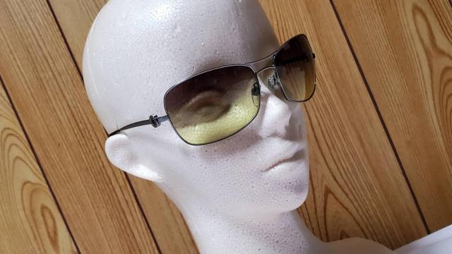 正規良 ブルガリ B-zeroリングアイコン×ブランドロゴ メタルフレームサングラス 茶カーキ 付属有 < ブランド  正規良 ブルガリ B-zeroリングアイコン×ブランドロゴ メタルフレームサングラス 茶カーキ 付属有 < ブランドの