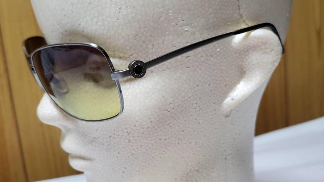 正規良 ブルガリ B-zeroリングアイコン×ブランドロゴ メタルフレームサングラス 茶カーキ 付属有 < ブランド  正規良 ブルガリ B-zeroリングアイコン×ブランドロゴ メタルフレームサングラス 茶カーキ 付属有 < ブランドの