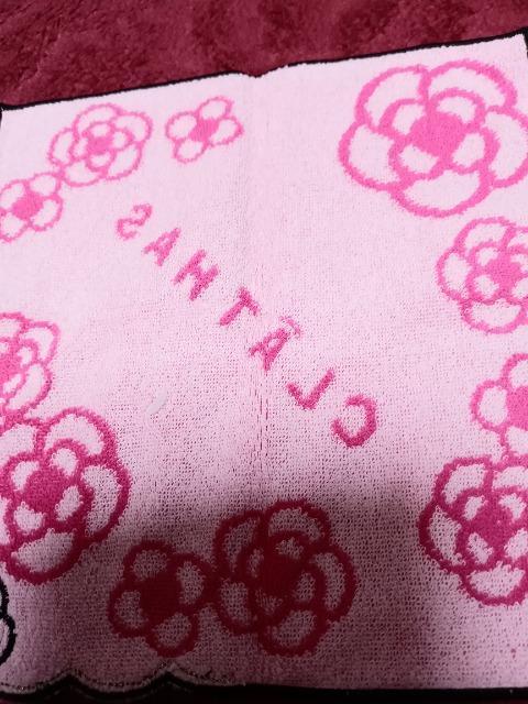 新品 CLATHAS クレイサス タオル ハンカチ ピンク  < ブランド  新品 CLATHAS クレイサス タオル ハンカチ ピンク  < ブランドの