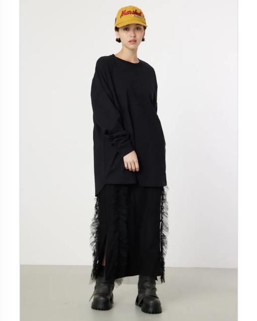 ロデオクラウンズ★ スクエアネームL/Sワンピース < ブランド  ロデオクラウンズ★ スクエアネームL/Sワンピース < ブランドの