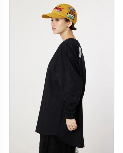 ロデオクラウンズ★ スクエアネームL/Sワンピース < ブランド  ロデオクラウンズ★ スクエアネームL/Sワンピース < ブランドの