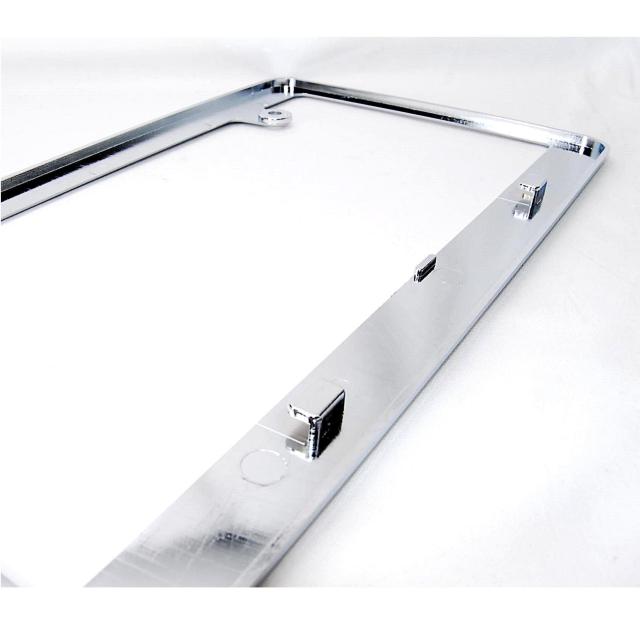 匿名配送 New Std. ライセンスフレーム クローム プレーン 2枚セット ムーンアイズ ナンバーフレーム ナンバープレート < 自動車/バイク 匿名配送 New Std. ライセンスフレーム クローム プレーン 2枚セット ムーンアイズ ナンバーフレーム ナンバープレート < 自動車/バイク