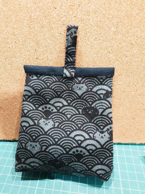 ハンドメイド 和柄猫ポーチB < 女性ファッション  ハンドメイド 和柄猫ポーチB < 女性ファッションの